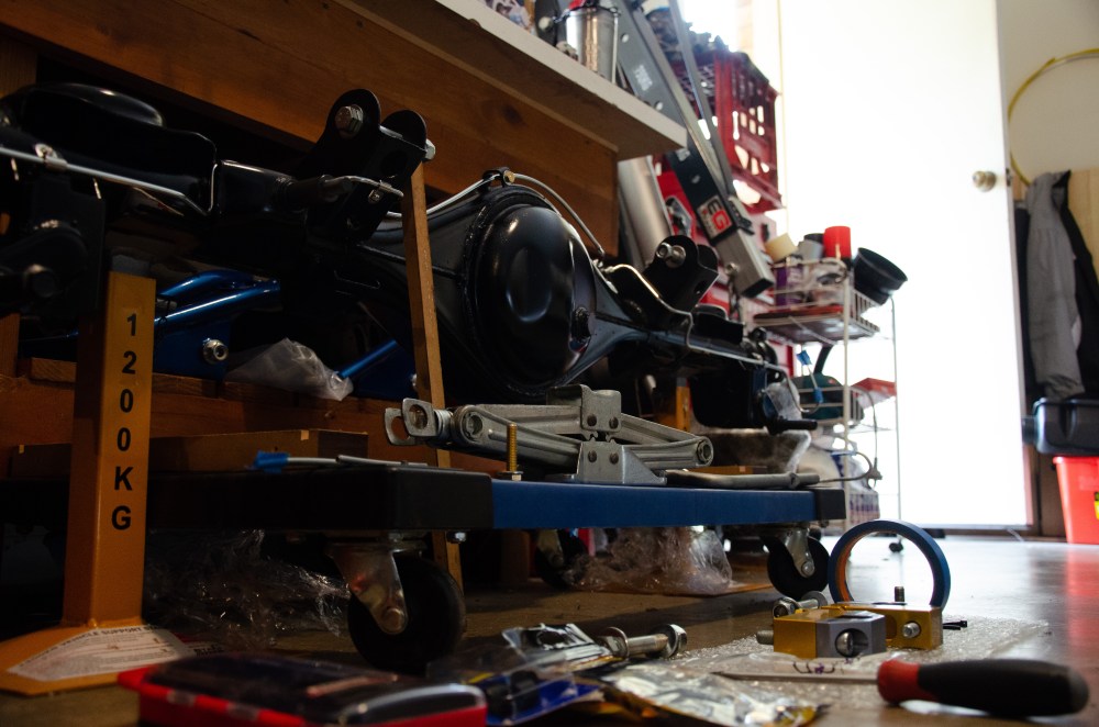 zenki axle housing restoration