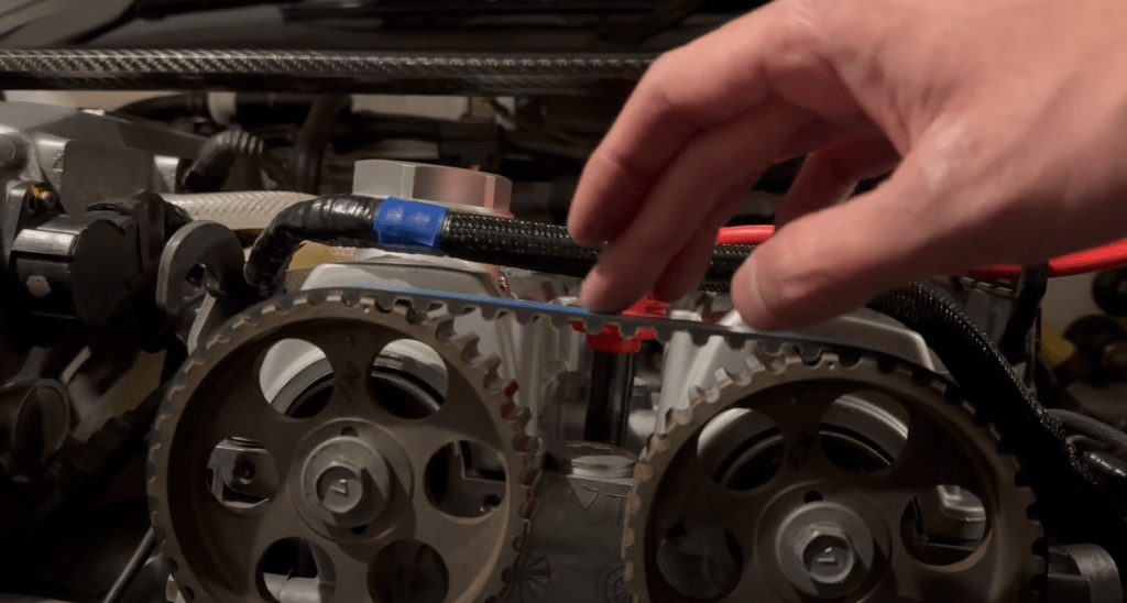 Timing belt tension adjustment (2)